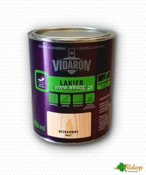 Lakier bzepodkładowy vidaron mat 0,75l