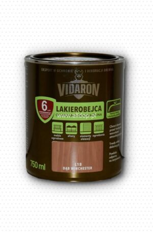 Lakierobejca VIDARON w kolorze dąb winchester o pojemności 0,75l